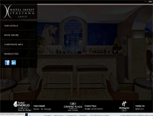 Tablet Screenshot of hotel-invest.com